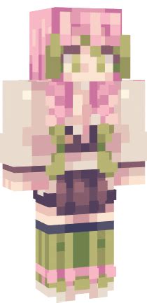 mitsuri minecraft skin|demon mitsuri 